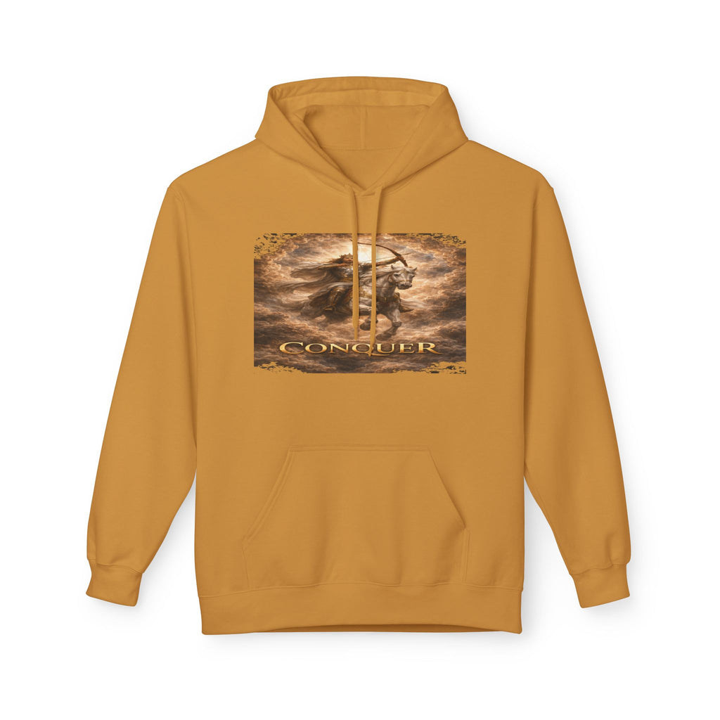 Revelation 6:1-2! And on the White horse was a rider the first horsemen of the apocalypse- Hoodie