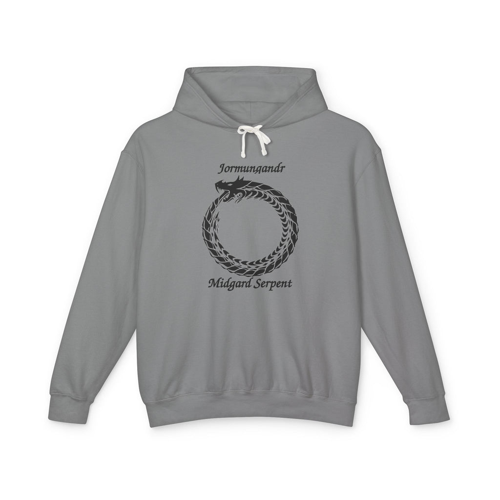 Jörmungandr Midgard Serpent Hoodie – Jormungandr Ouroboros Mythic Graphic Hoodie
