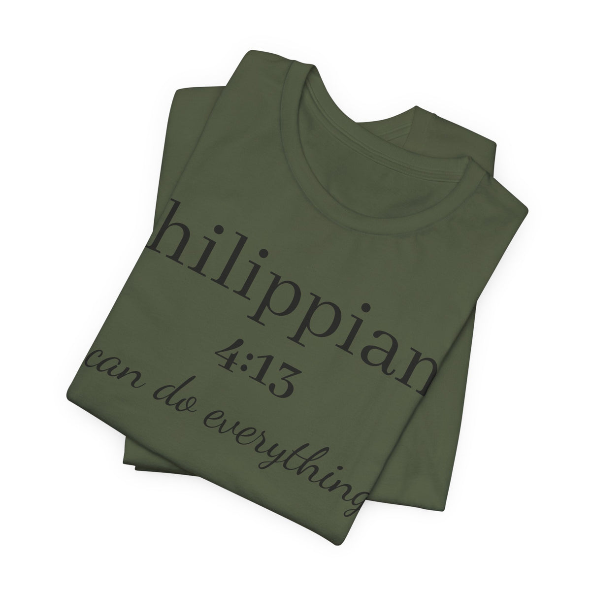 Philippians 4:13 Tee — "I Can Do Everything" Inspirational Christian T‑Shirt