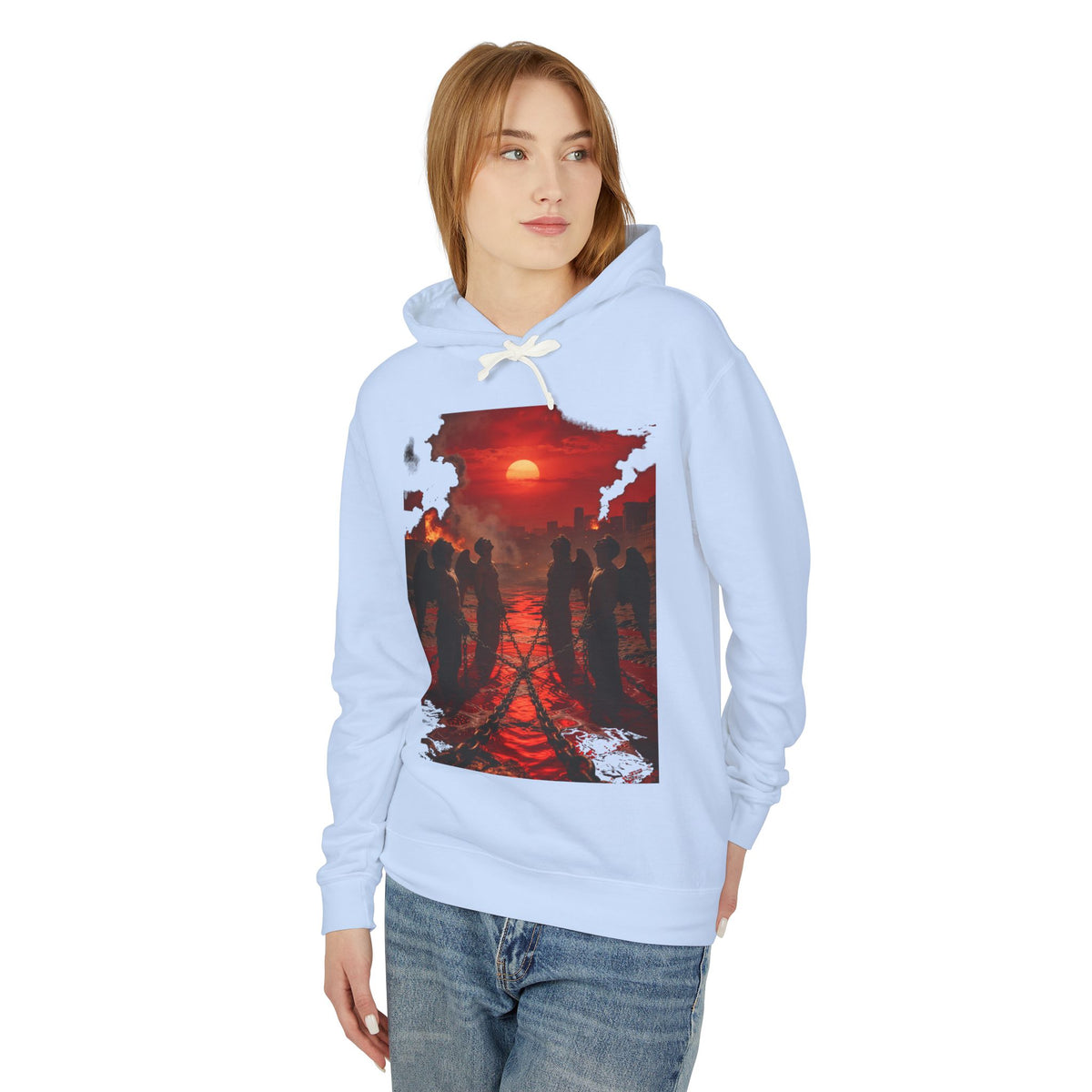 RevelRevelation 9 reveals four fallen angels bound in the Euphrates Riveration 9 reveals four fallen angels bound in the Euphrates RiverHoodie