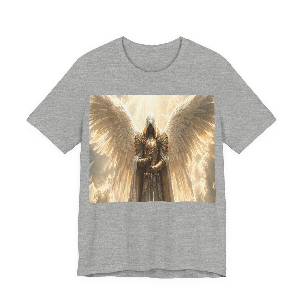Guardian Angel Graphic Tee — Golden Archangel Design