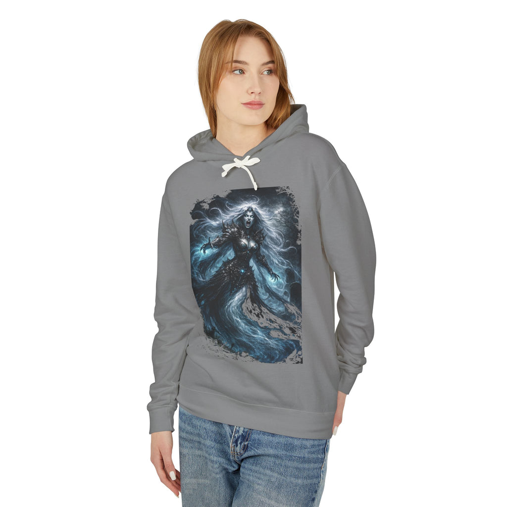 Gorgon  Hoodie — Mystic Sea Witch Graphic Hooded Sweatshirt
