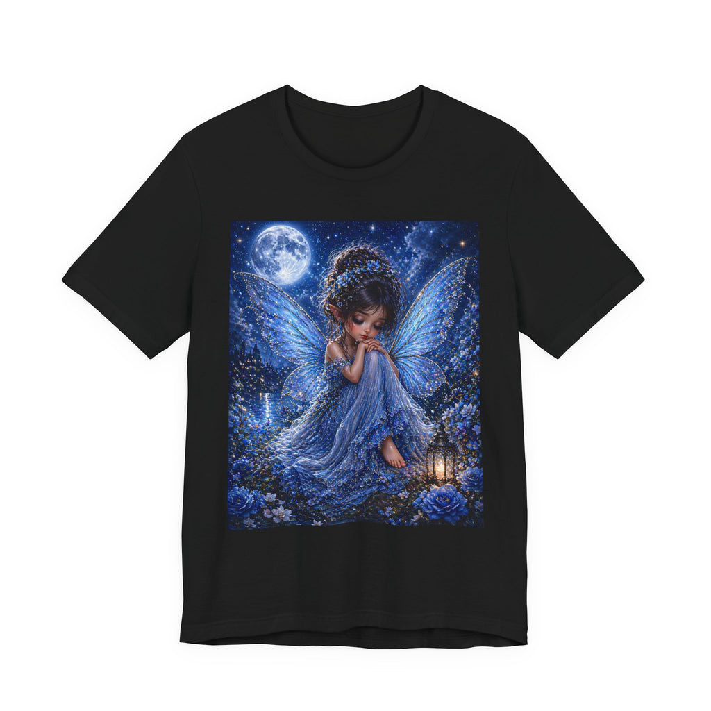 Blue Moon Fairy T-Shirt — Nighttime Fantasy Angel Tee