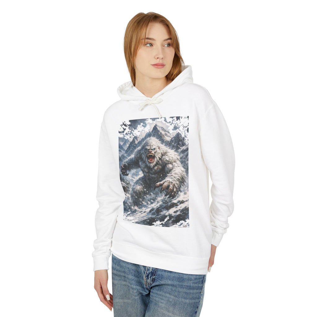 Yeti Storm Hoodie — Vintage Mountain Sasquatch Graphic Sweatshirt