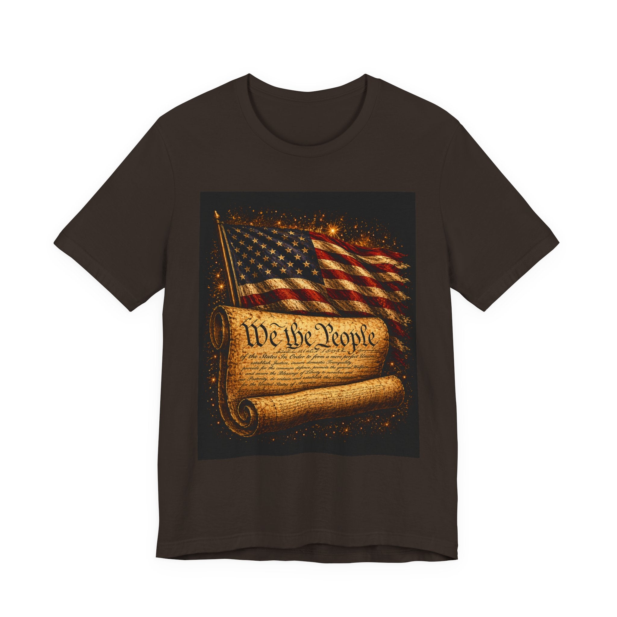 Patriotic "We the People" Constitution T-Shirt — American Flag Independence Day Tee