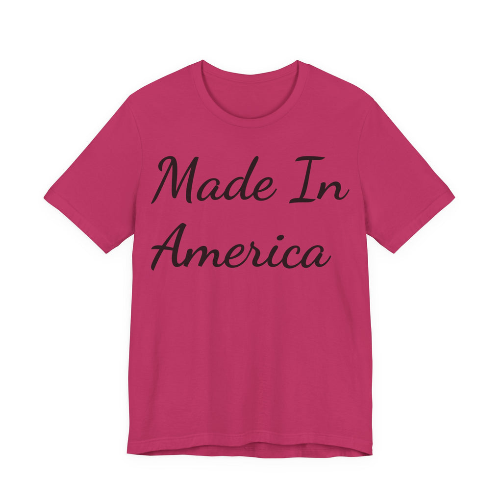 Unisex Jersey Short Sleeve Tee