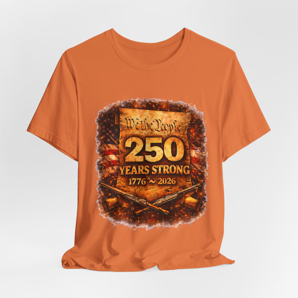 USA 250 Years- Unisex Jersey Short Sleeve Tee