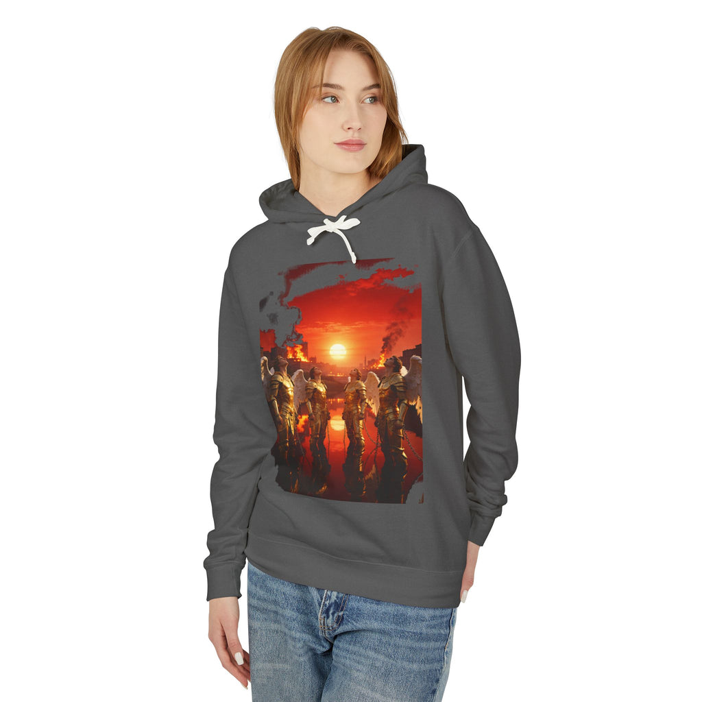 Revelation 9 reveals four fallen angels bound in the Euphrates River Graphic Pullover
