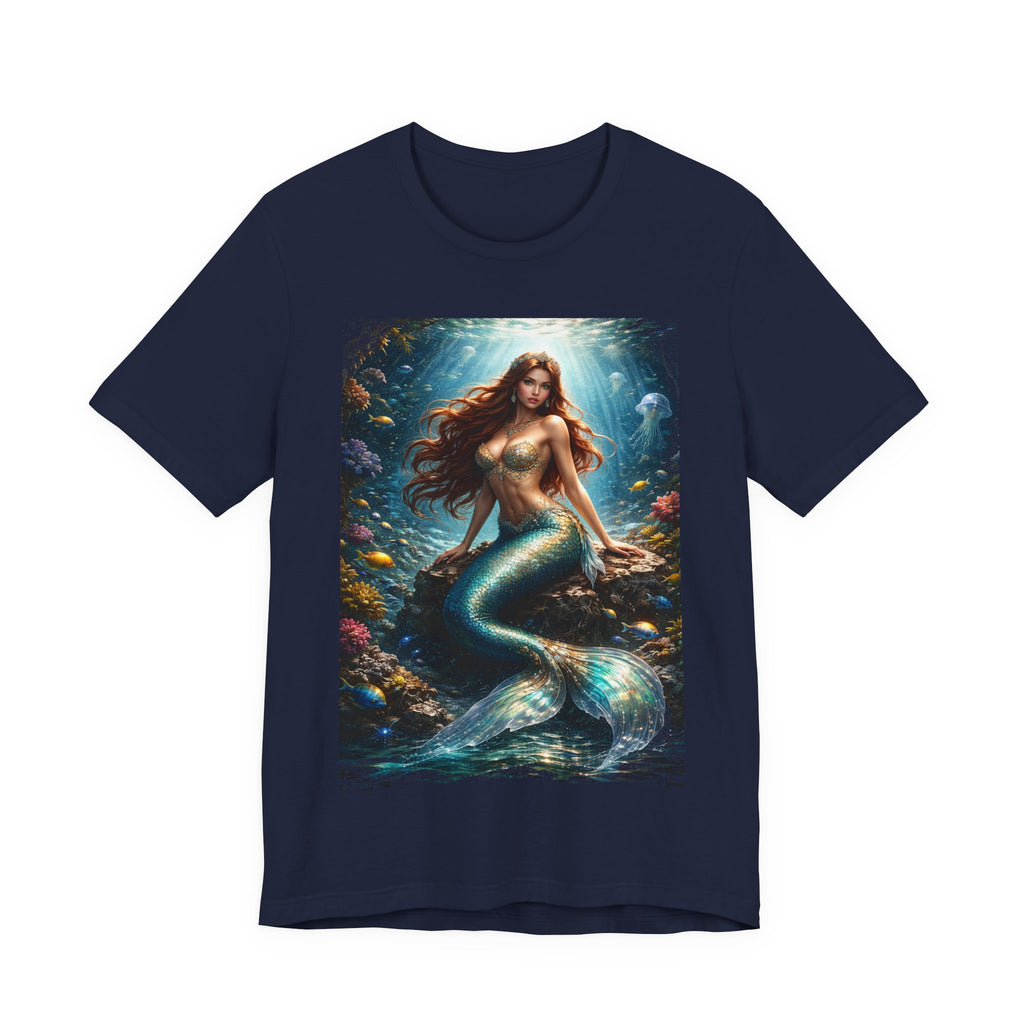 Mermaid Fantasy T-Shirt — Underwater Ocean Siren Graphic Tee