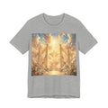Heavenly Gates Graphic Tee — Celestial Stairs & Sunlight T-Shirt