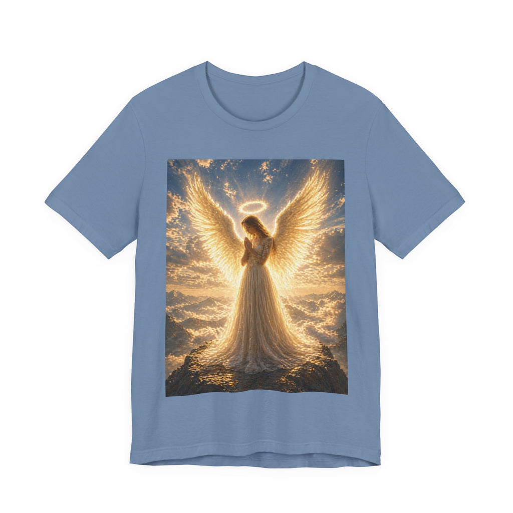 Angle praying Unisex Jersey Short Sleeve Tee