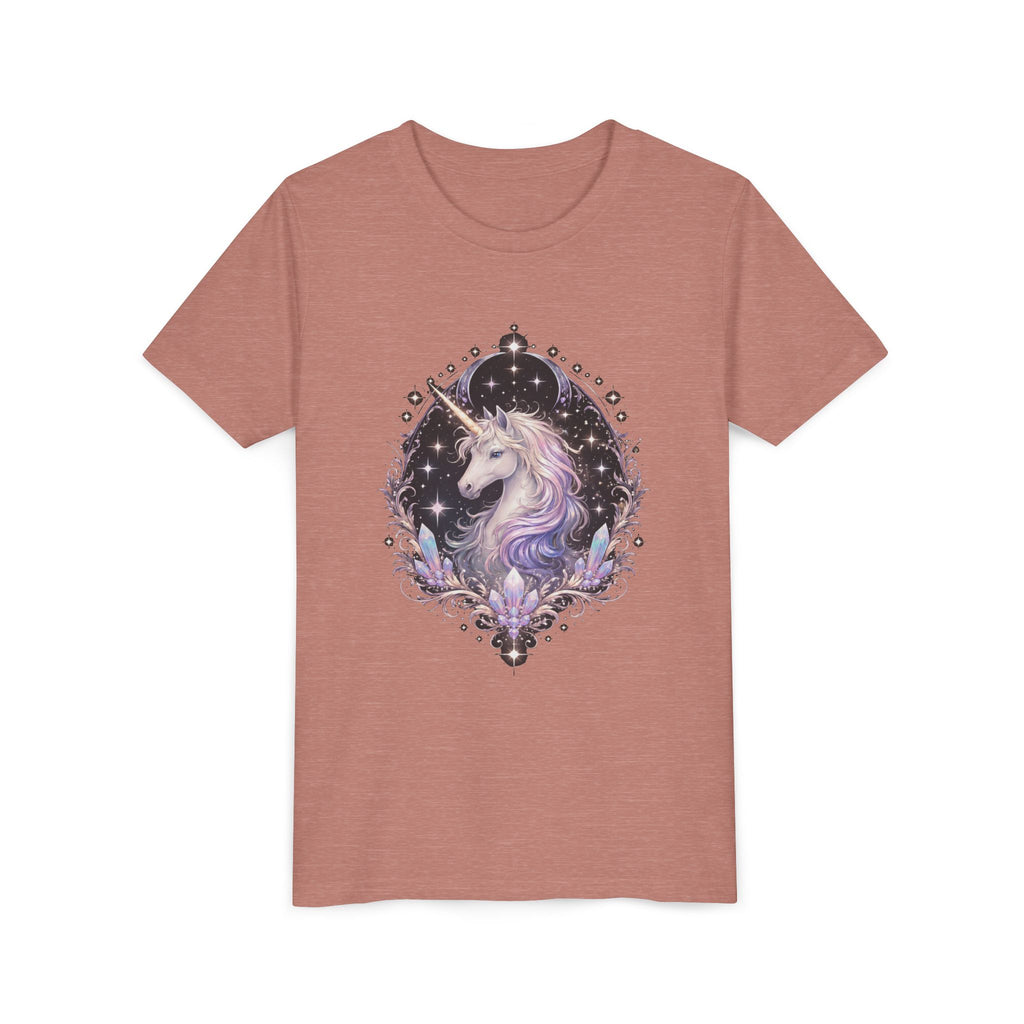 Youth Unicorn Tee — Magical Sparkle Design for Kids