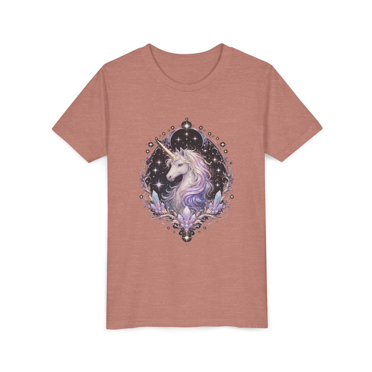 Youth Unicorn Tee — Magical Sparkle Design for Kids