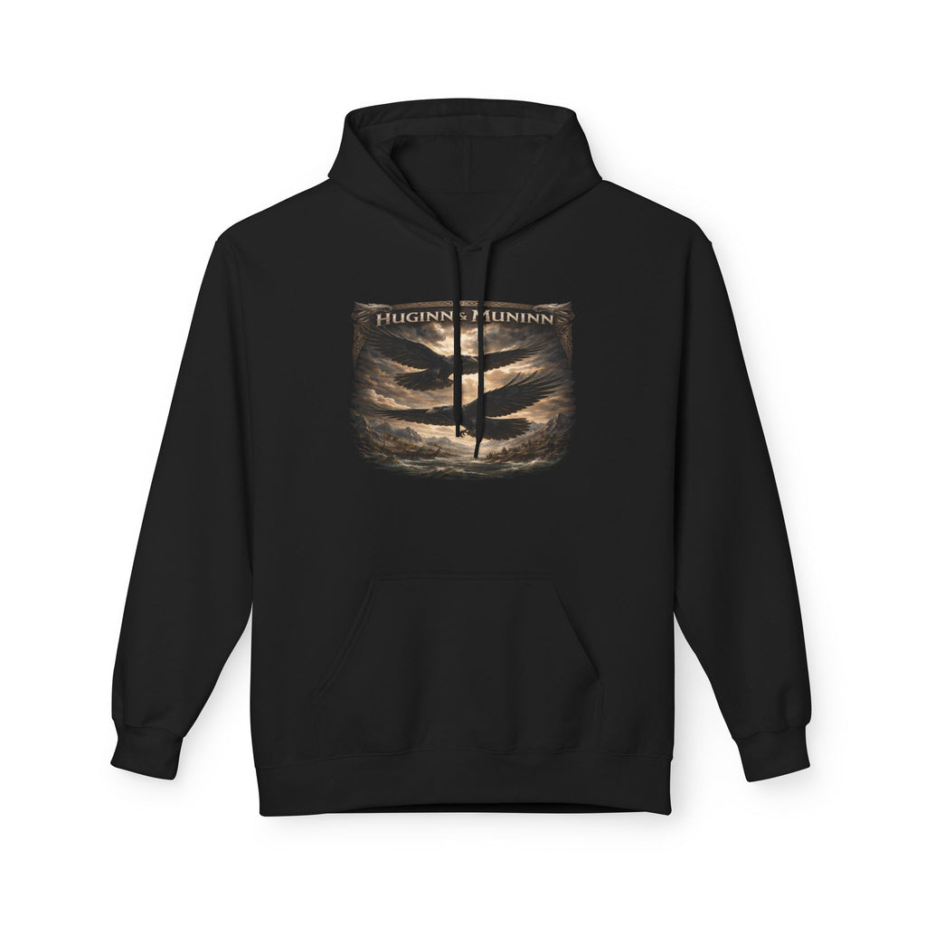 Huginn and Muninn – The Twin Ravens of Odin -cotton Pullover