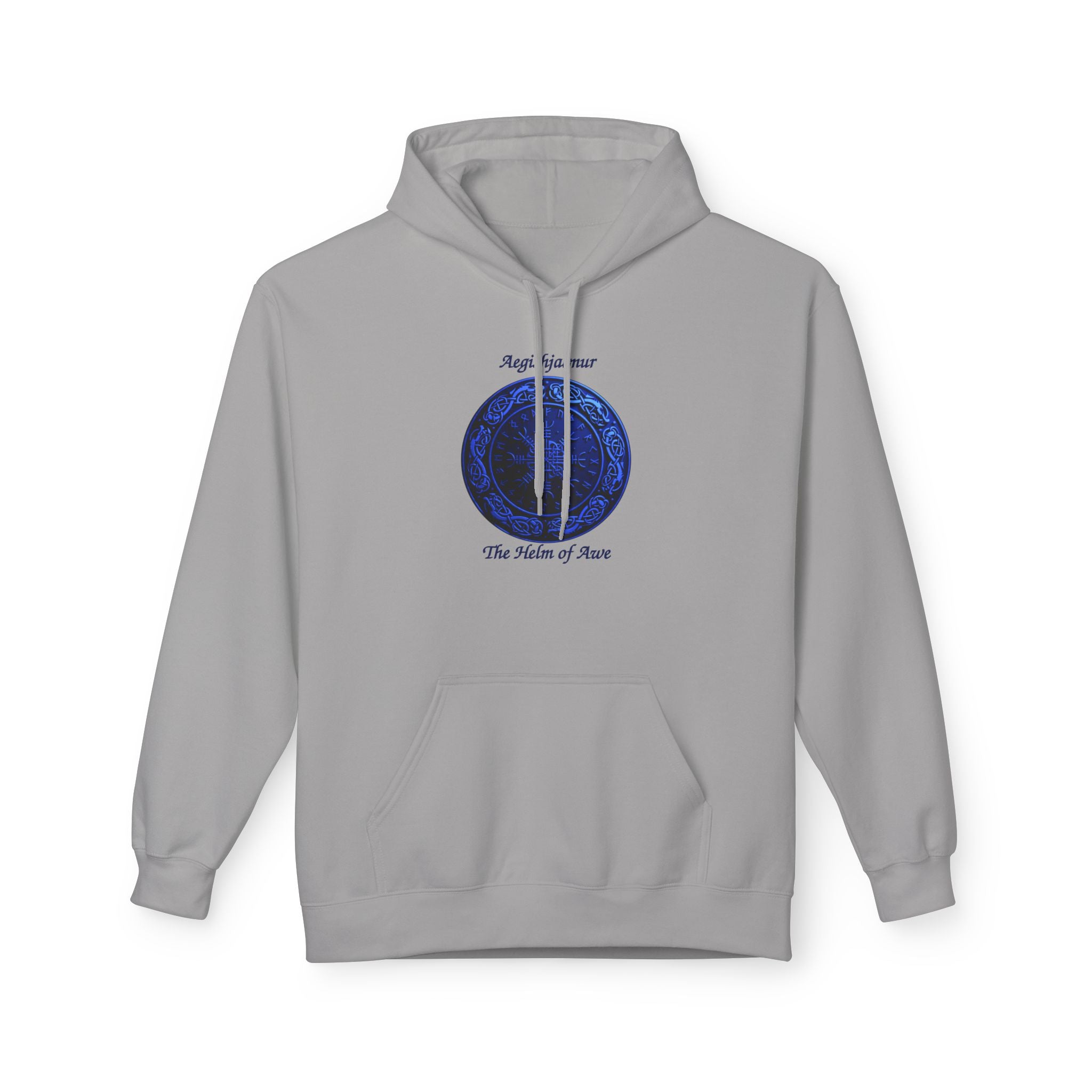 Aegishjalmur The Helm of Awe and Terror –Viking symbol of protection-  Hoodie —