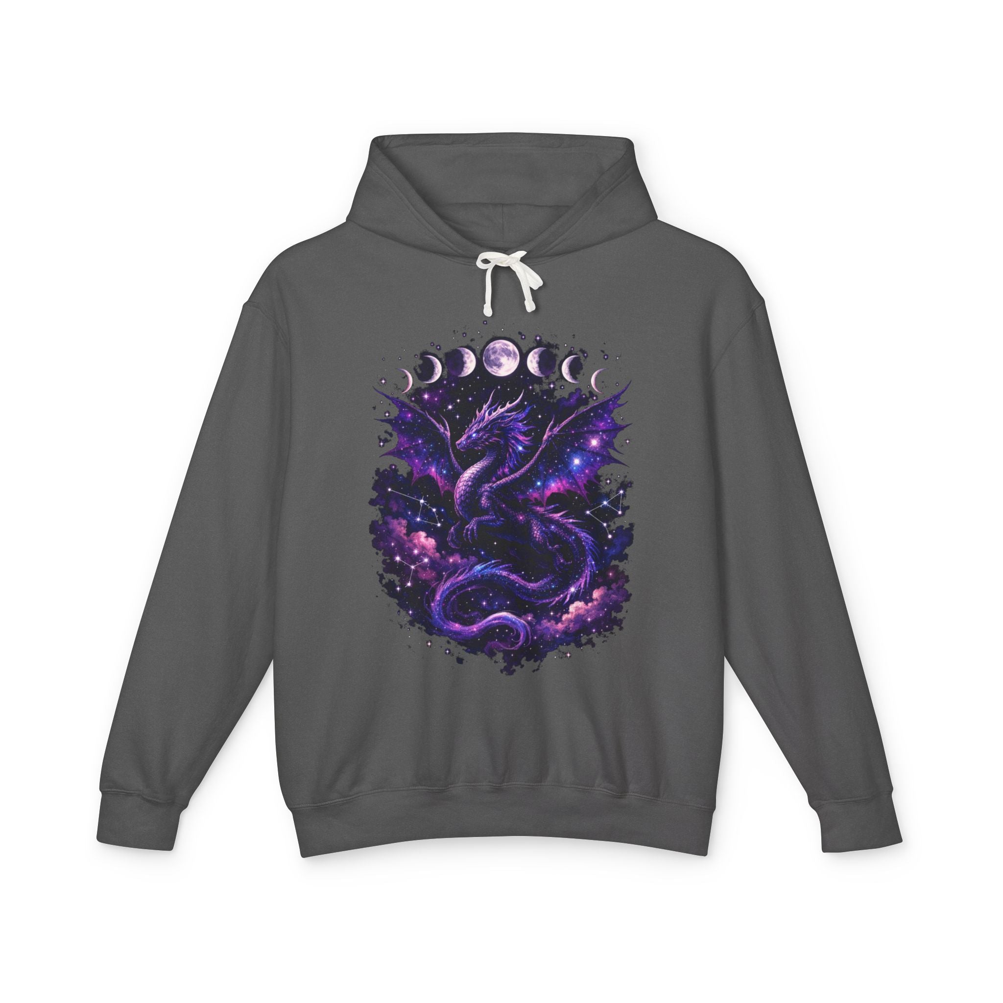 Galaxy Dragon Hoodie — Cosmic Night Sky Dragon Pullover