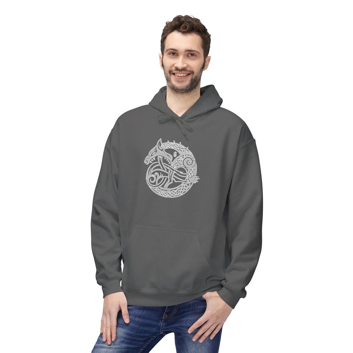 The Wolf – A Symbol of Power, Destruction, and Loyalty-Hoodie