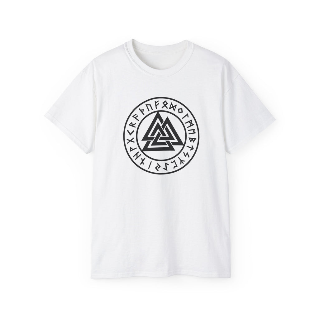 The Valknut – The Symbol of the Fallen Warriors-cotton T‑Shirt —