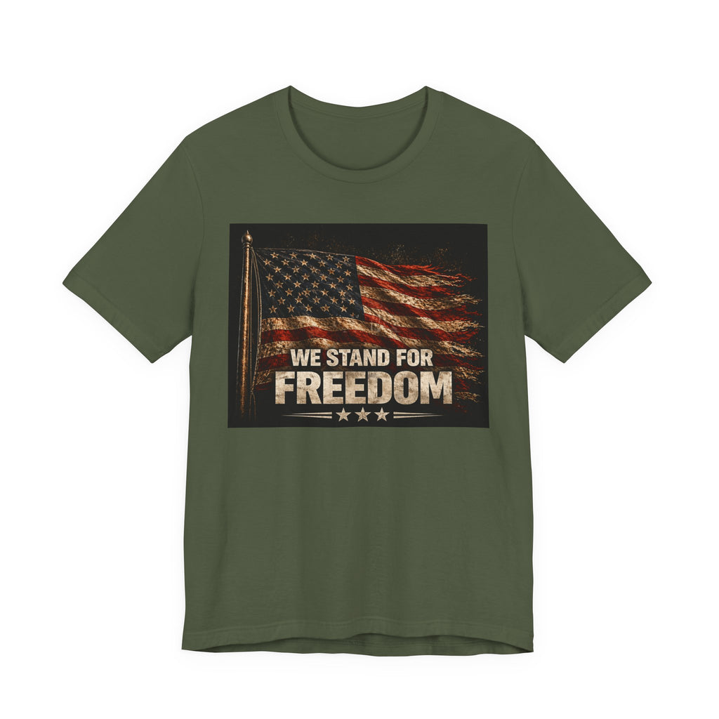 American Freedom- Unisex Jersey Short Sleeve Tee