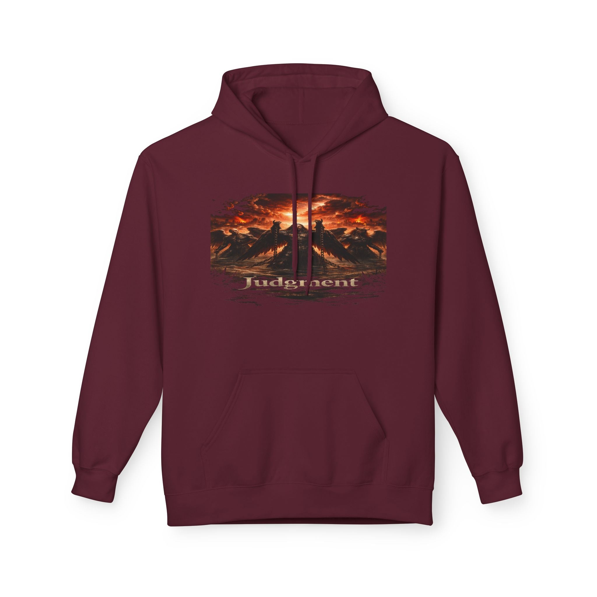 The black horse from Revelation 6:5-6! Graphic Hoodie
