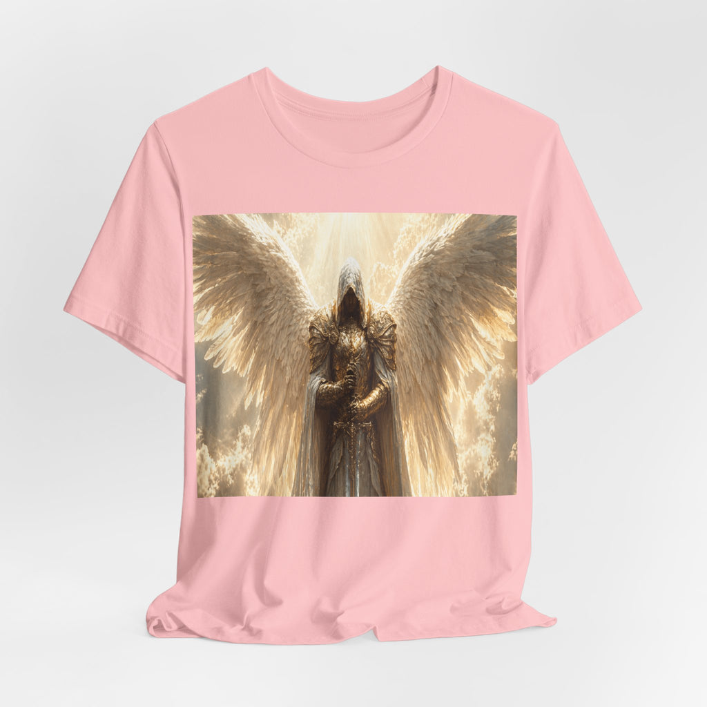 Guardian Angel Graphic Tee — Golden Archangel Design