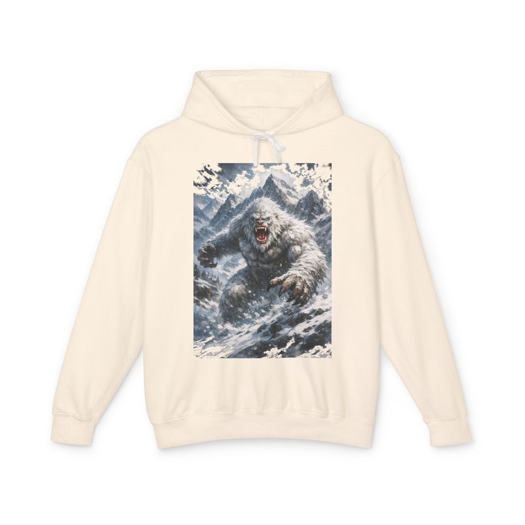 Yeti Storm Hoodie — Vintage Mountain Sasquatch Graphic Sweatshirt