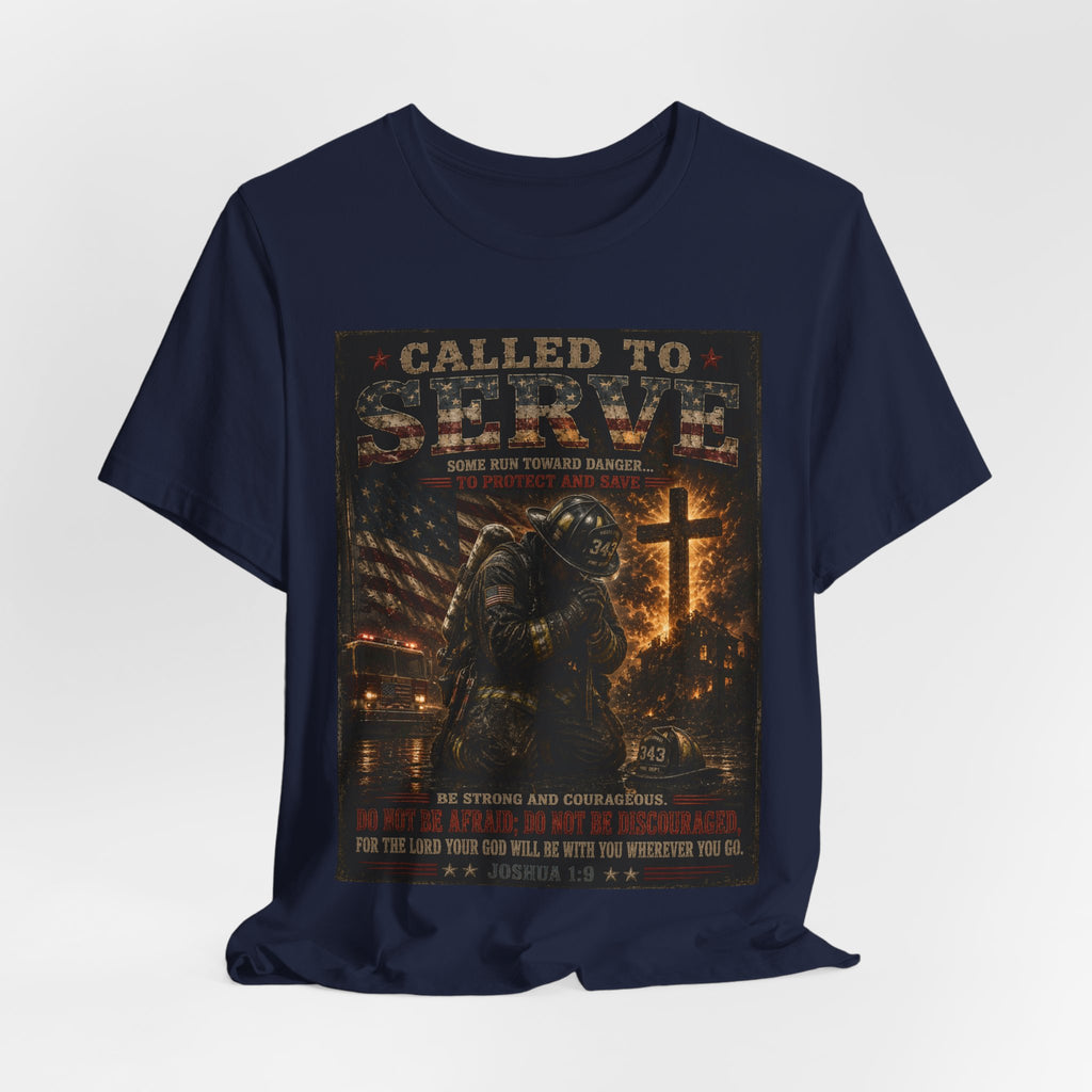 Called to Serve Graphic Tee — Military Christian Prayer T-Shirt