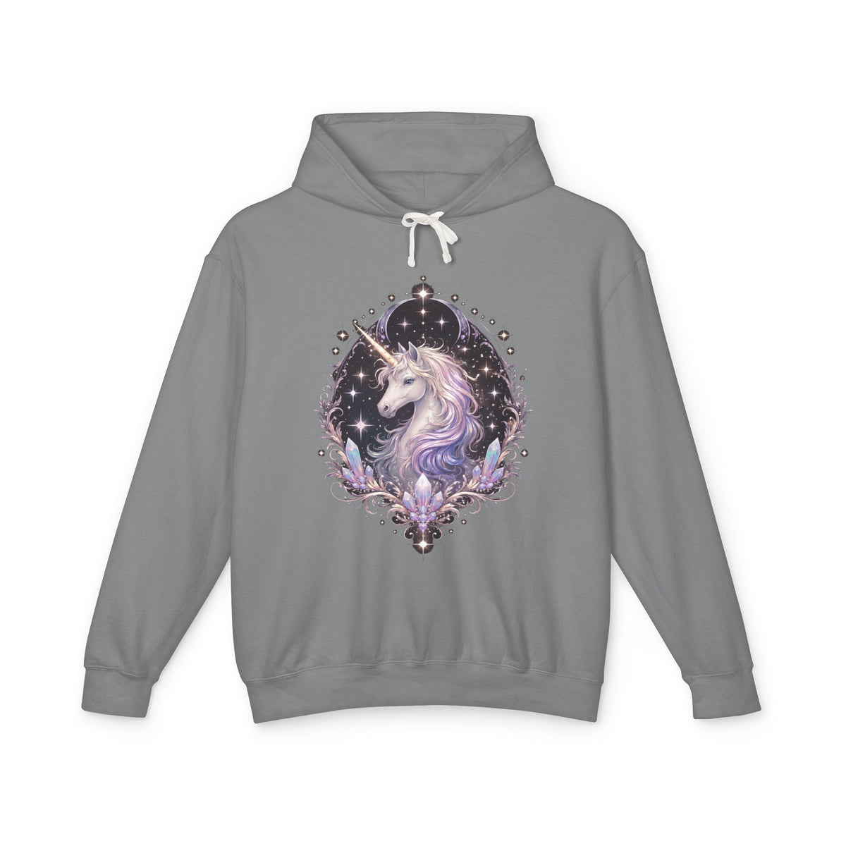 Mystic Unicorn Hoodie — Pastel Galaxy Horse Hooded Sweatshirt