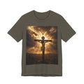 Crucifixion Sunrise T-Shirt — Christian Faith Graphic Tee