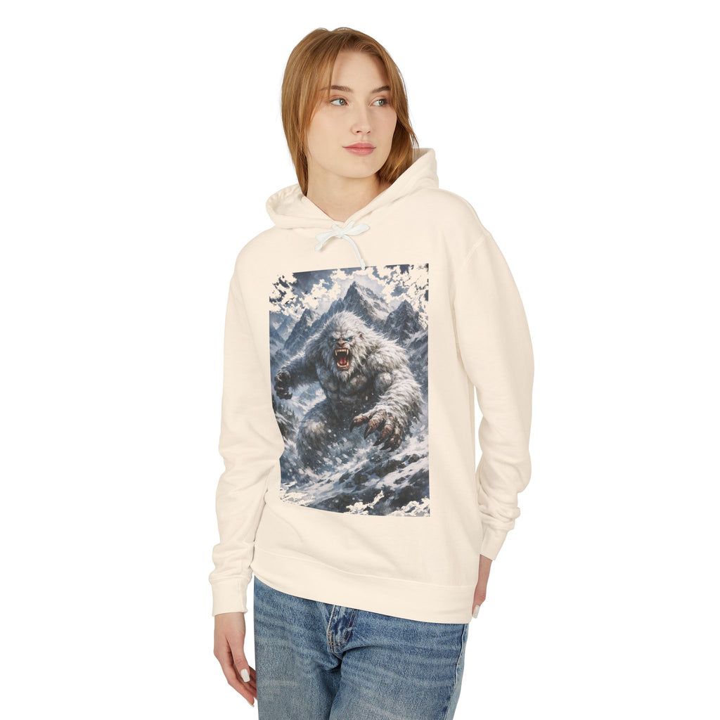 Yeti Storm Hoodie — Vintage Mountain Sasquatch Graphic Sweatshirt
