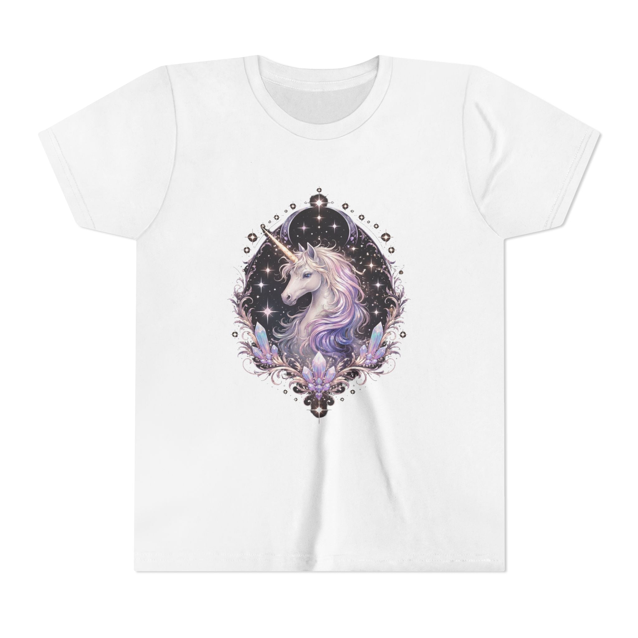 Youth Unicorn Tee — Magical Sparkle Design for Kids