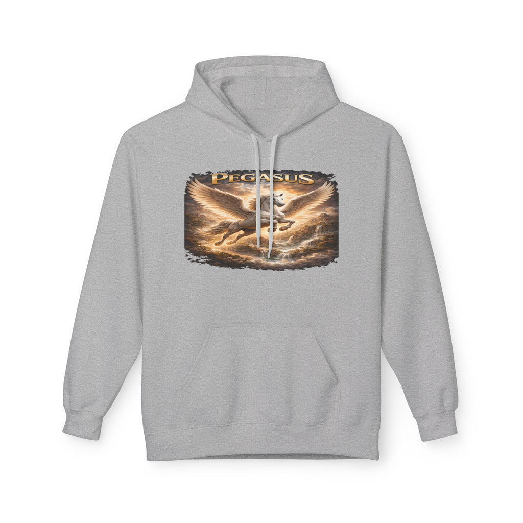 Pegasus Mythic Hoodie — Vintage Flying Horse Graphic