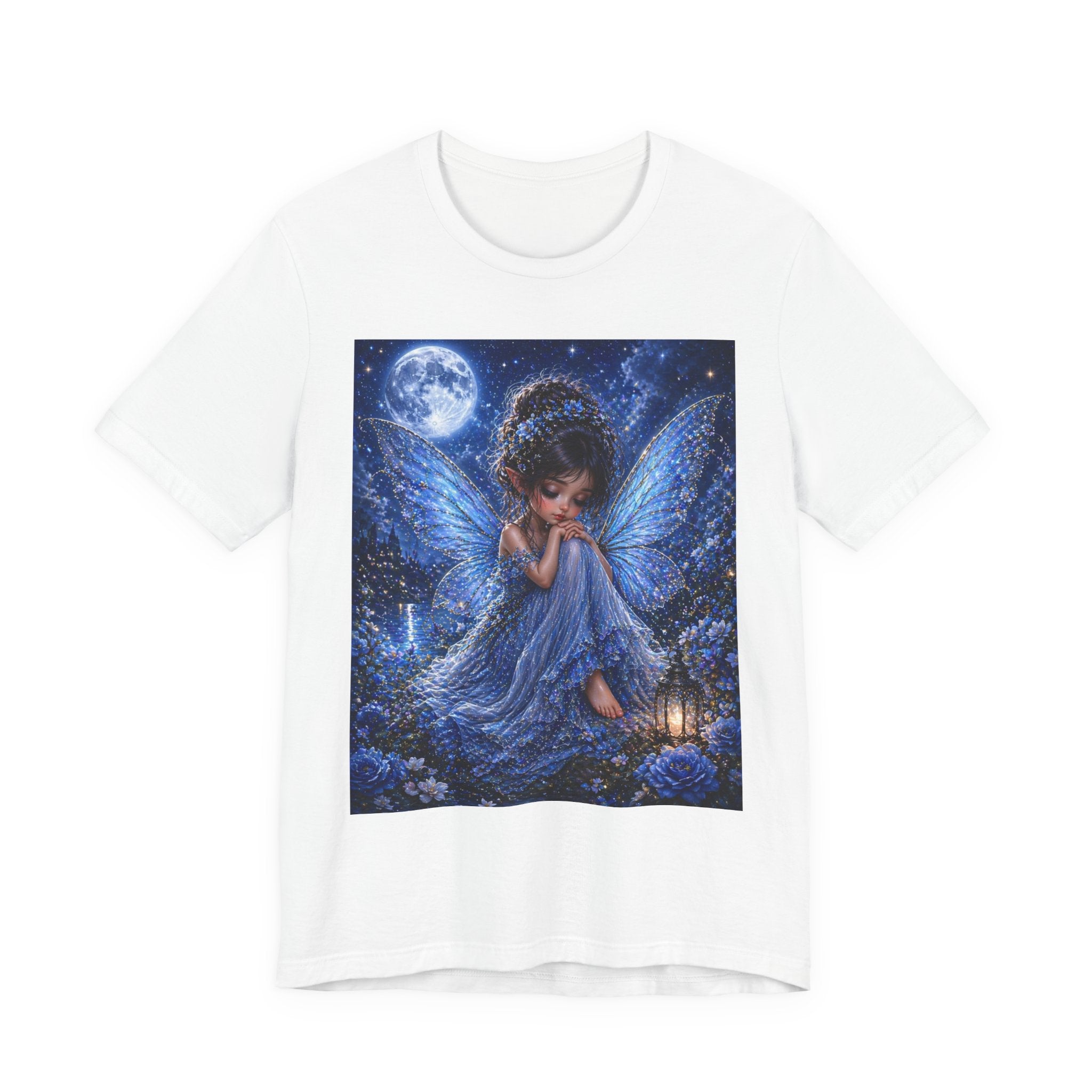 Blue Moon Fairy T-Shirt — Nighttime Fantasy Angel Tee