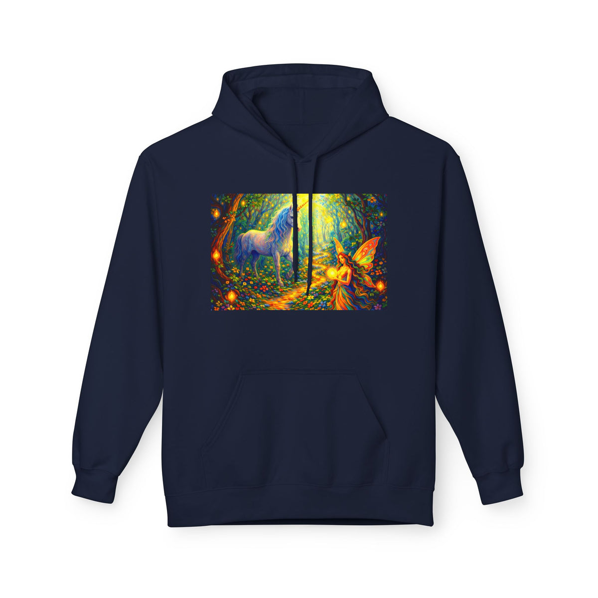 Unisex Fairy  Midweight Softstyle Fleece Hoodie