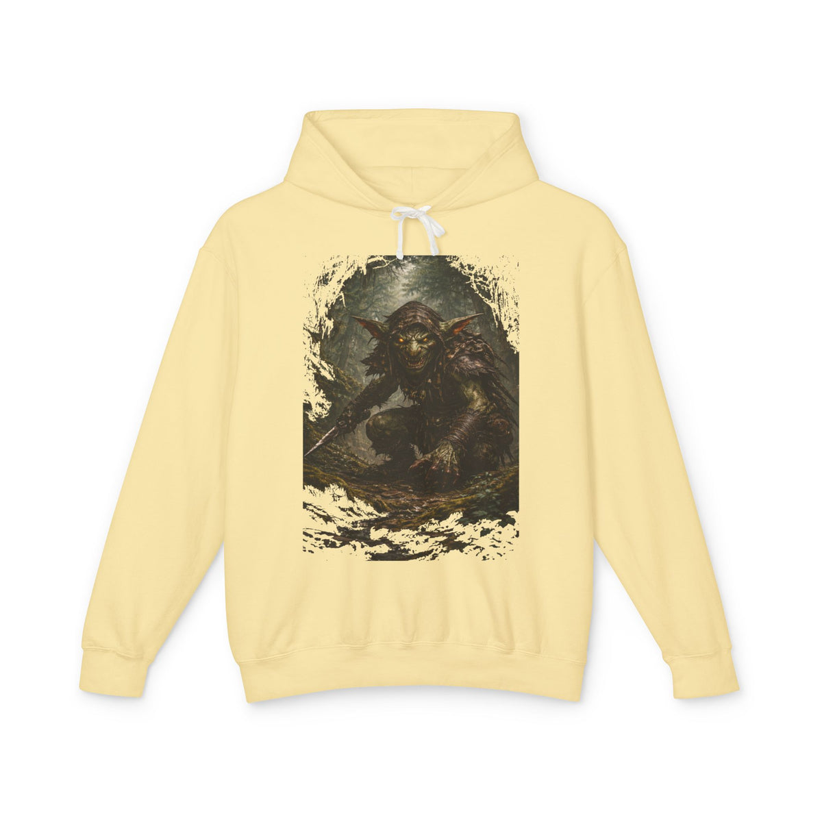 Goblins Creature of the Swamp Hoodie — Vintage Monster Graphic Pullover