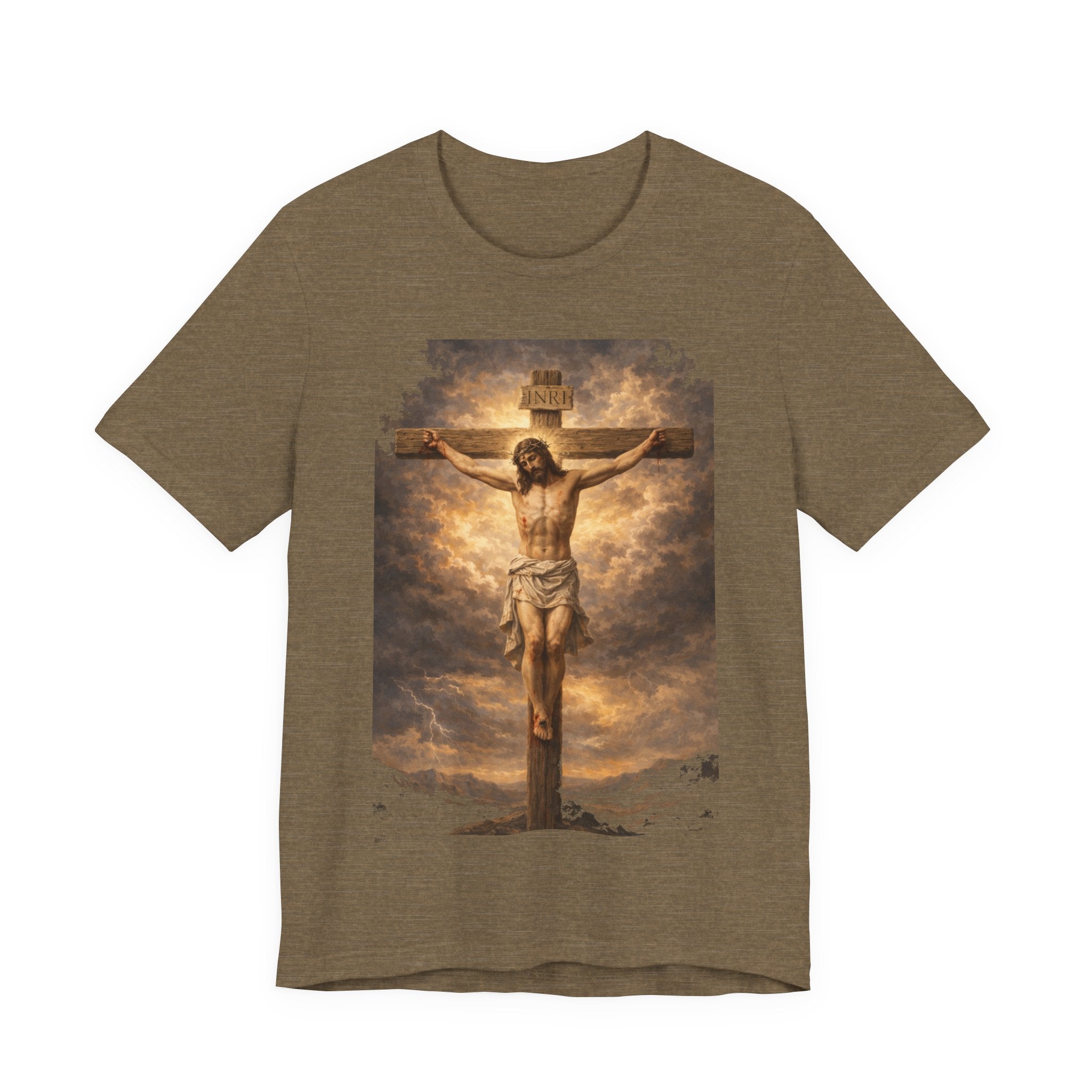 Crucifixion Jesus T‑Shirt — 3:16 Religious Christian Graphic Tee for Easter & Faith