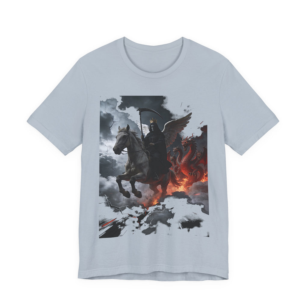 The Pale horse from Revelation 6:7-8-End of Times- Graphic T-Shirt