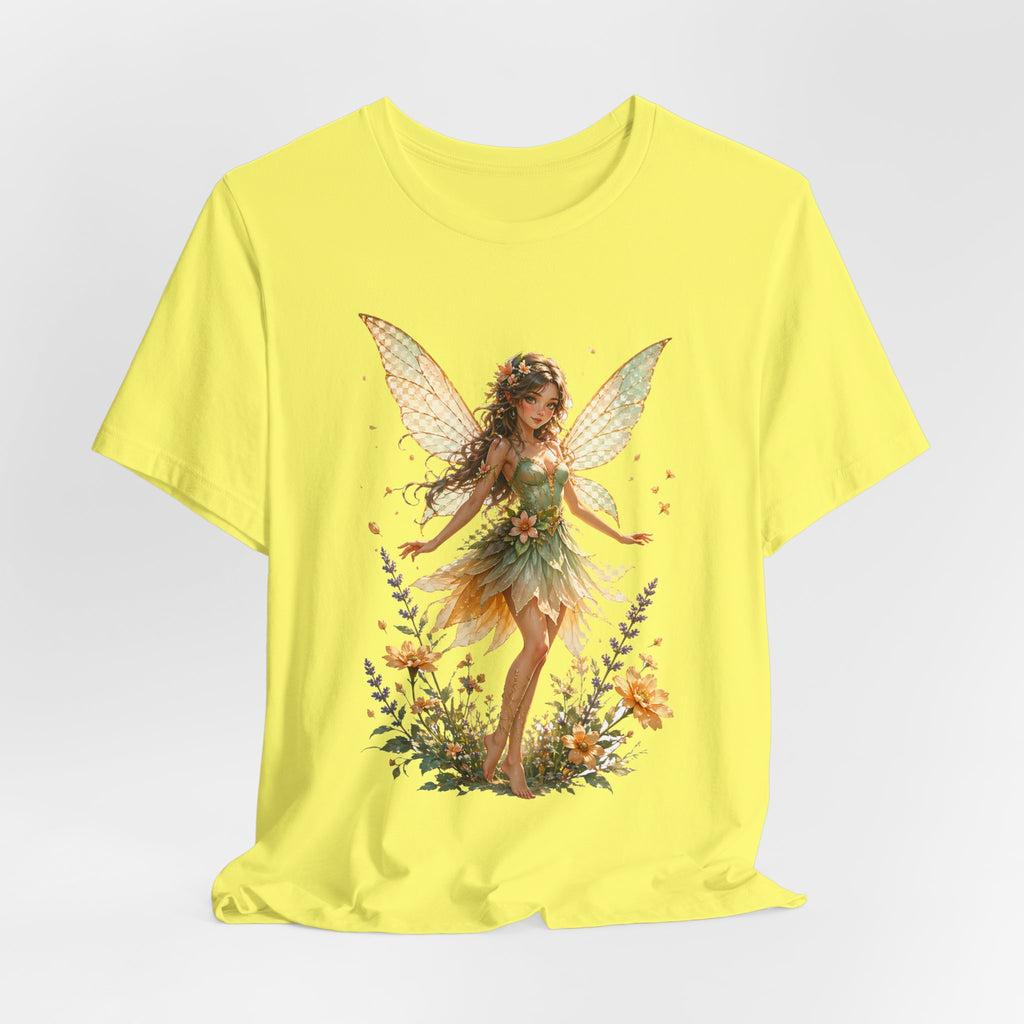 Fairy Garden T-Shirt — Vintage Floral Fairy Illustration Tee