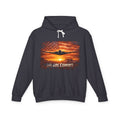 USA B2 Spirt--Airplane Sunset Hoodie — "Wherever I Roam" Vintage Flag Pilot Sweatshirt