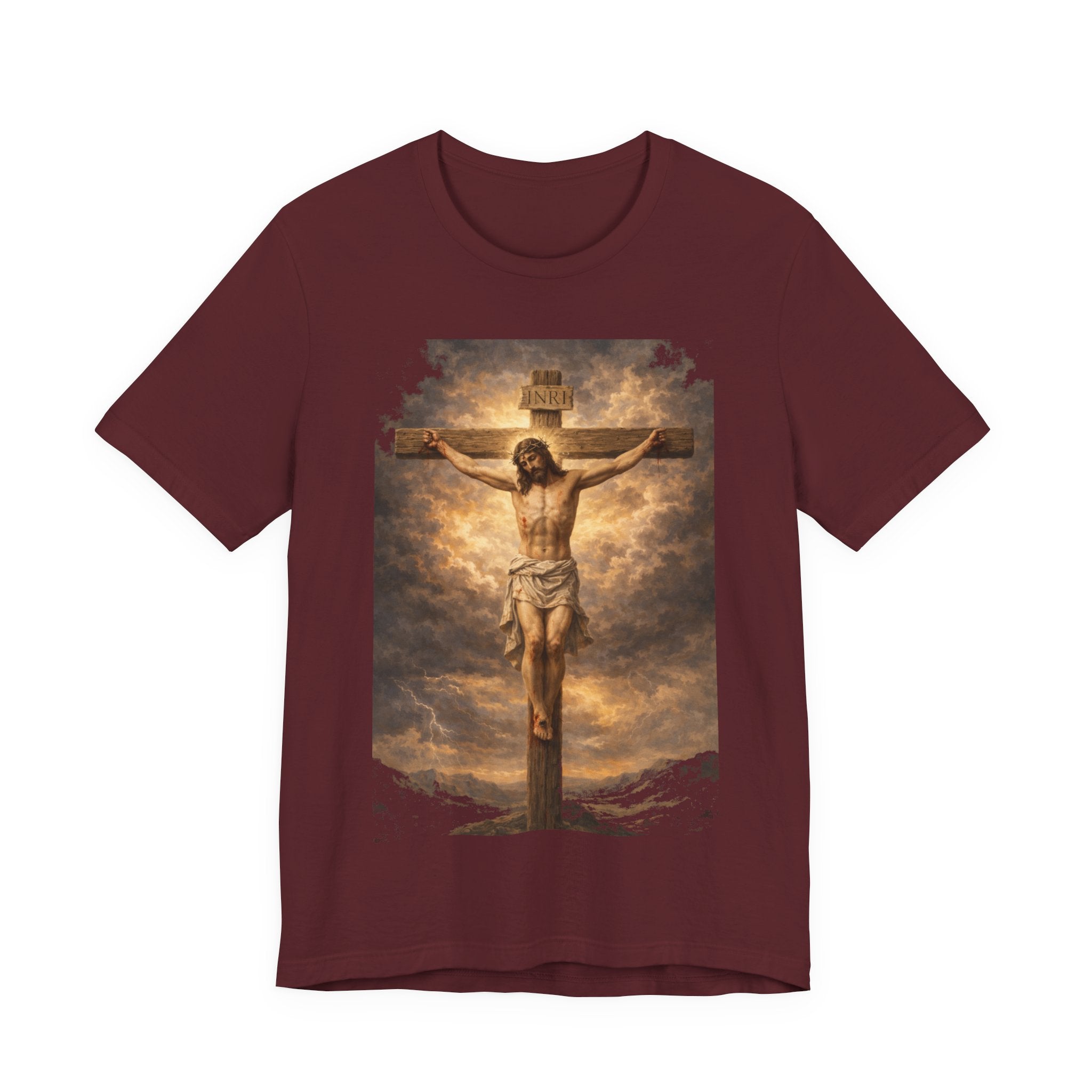 Crucifixion Jesus T‑Shirt — 3:16 Religious Christian Graphic Tee for Easter & Faith