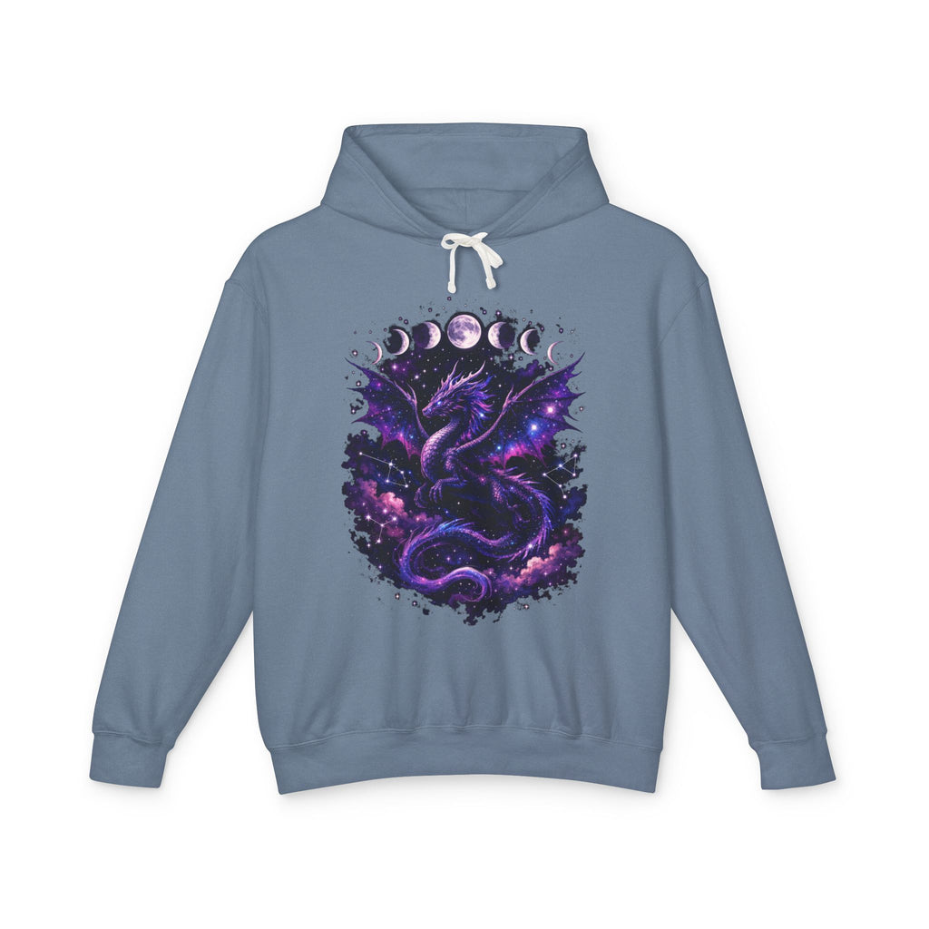 Galaxy Dragon Hoodie — Cosmic Night Sky Dragon Pullover