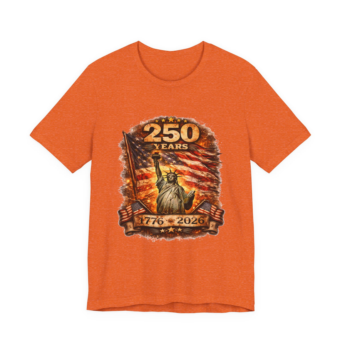 250 Years Statue of Liberty Tee — 1776–2026 Patriotic Anniversary Shirt