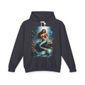 Mermaid Art Hooded Sweatshirt — Mystical Ocean Fantasy Hoodie