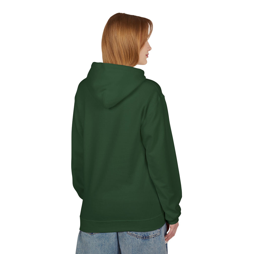 USA Minimalist Hoodie — Classic Patriotic Fleece Pullover