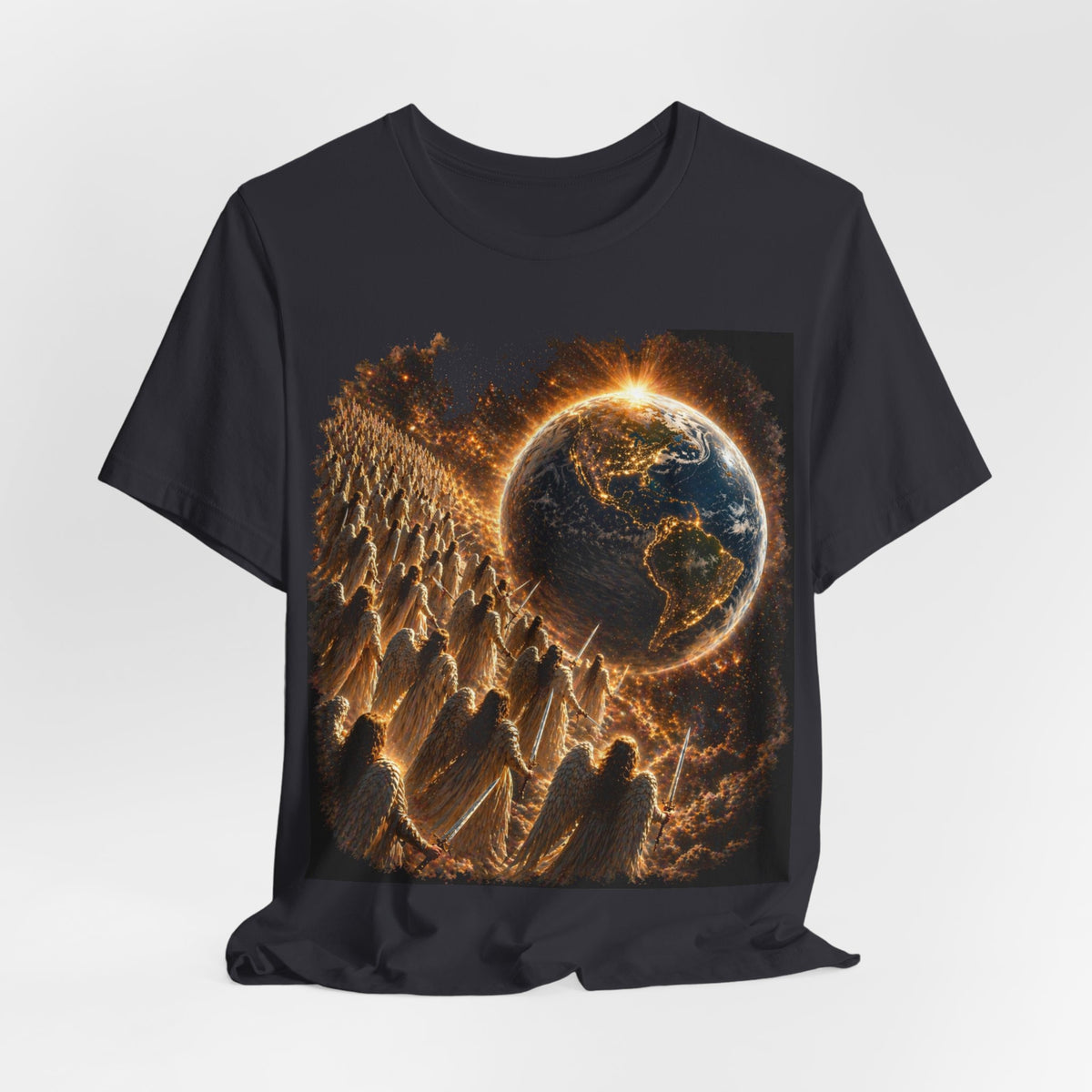 Angles coming back to Earth  Graphic Tee — To fight evil at the end of times!
