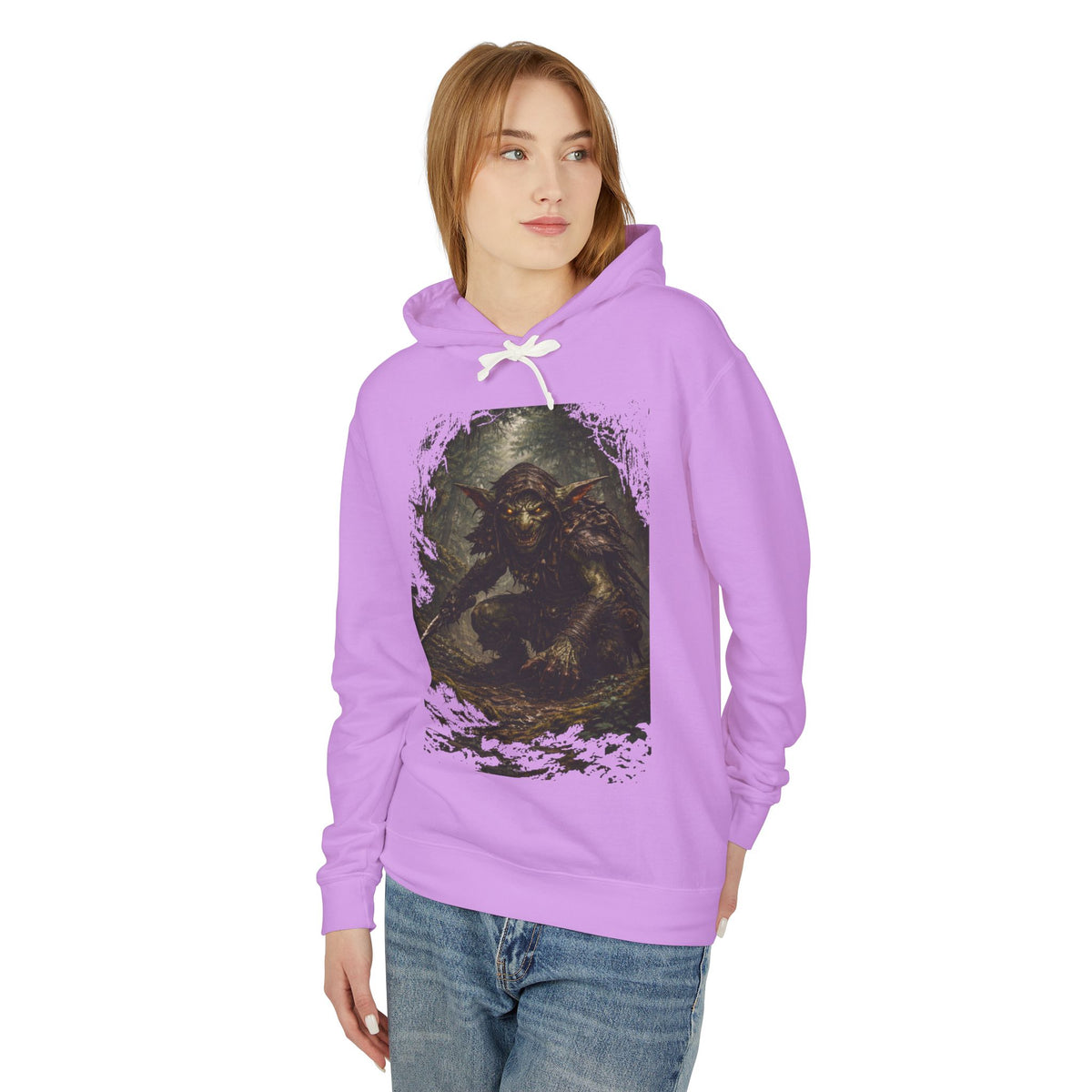 Goblins Creature of the Swamp Hoodie — Vintage Monster Graphic Pullover