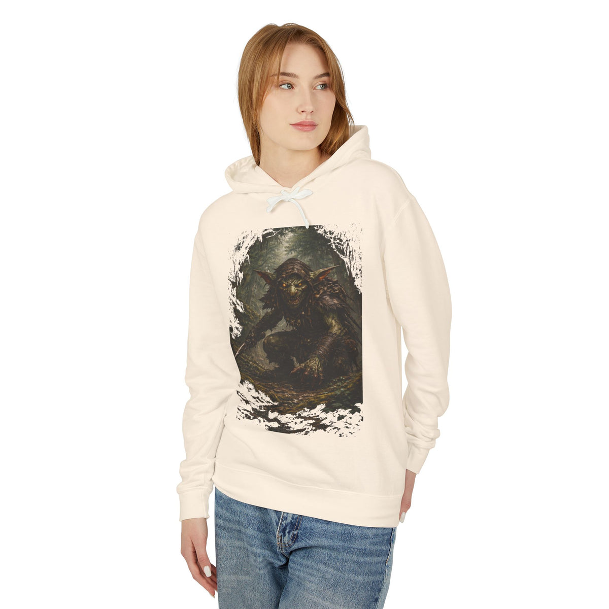 Goblins Creature of the Swamp Hoodie — Vintage Monster Graphic Pullover