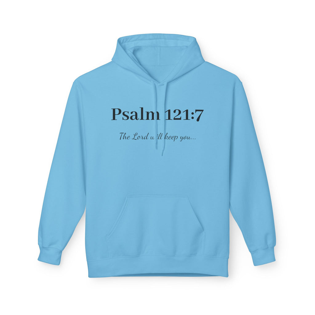 Psalm 121:7 Hoodie — 'The Lord Will Keep You' Inspirational Christian Sweatshirt