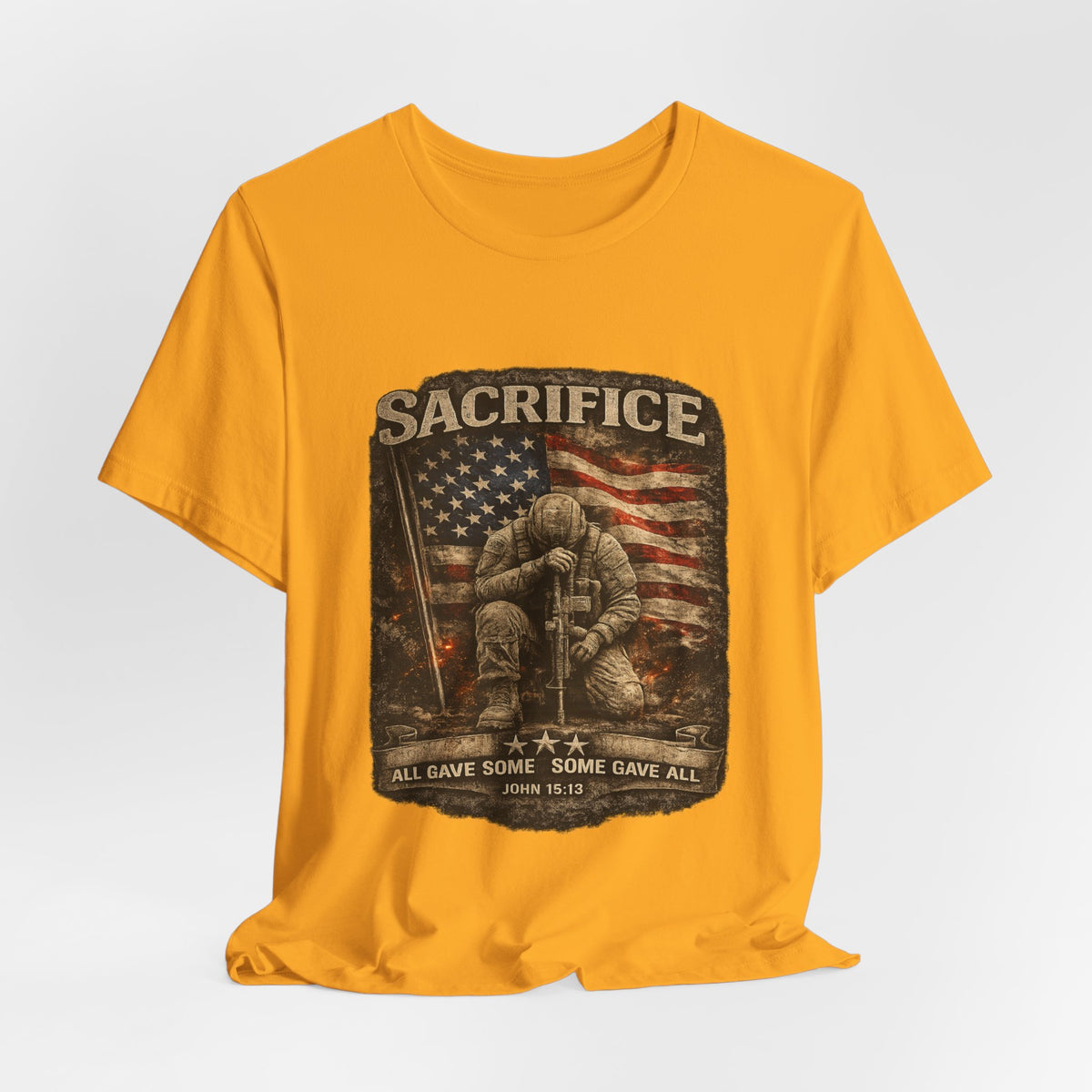 Veteran Sacrifice T-Shirt – 'All Gave Some, Some Gave All' Memorial Tee