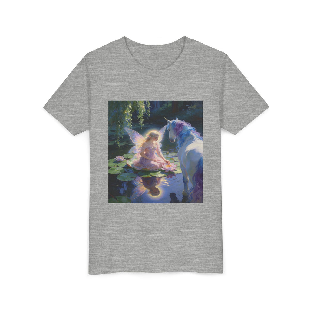 Youth Tee — Fairy and Unicorn Magic Print